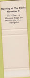 Matchbook Cover - Curious Gamma Ray SAMPLE