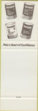 Matchbook Cover - Kendall Oil Gas Evart MI SAMPLE