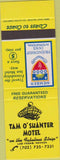 Matchbook Cover - Tam O Shanger Motel Las Vegas NV SAMPLE