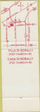 Matchbook Cover - Borally's Cleveland OH SAMPLE WEAR