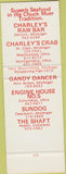 Matchbook Cover - Hotel Pontchartrain Detroit MI SAMPLE