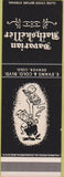 Matchbook Cover - Bavarian Rathskeller Denver CO SAMPLE