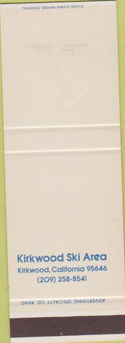 Matchbook Cover - Kirkwood Ski Area CA SAMPLE