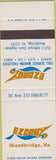 Matchbook Cover - Ez Cruz Marina gas Woodbridge VA SAMPLE