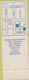 Matchbook Cover - Ez Cruz Marina gas Woodbridge VA SAMPLE