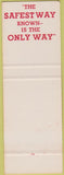 Matchbook Cover - Austin Power Co McArthur OH Safety SAMPLE