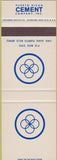 Matchbook Cover - Puerto Rico Cement Co San Juan SAMPLE