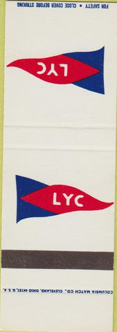 Matchbook Cover - LYC Yacht Club SAMPLE