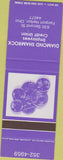 Matchbook Cover - Diamond Shamrock Credit Union Fairport Harbor OH SAMPLE