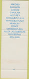 Matchbook Cover - Citibank Arecibo Caguas Ponce San Juan Puerto Rico SAMPLE