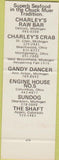 Matchbook Cover - Gandy Danger Ann Arbor MI SAMPLE