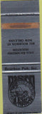 Matchbook Cover - Disco Bourbon Pub New Orleans LA Houston TX SAMPLE