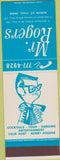 Matchbook Cover - Mr. Rogers North ST Paul MN SAMPLE