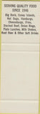 Matchbook Cover - Beck's Hamburgers Mount Vernon OH SAMPLE