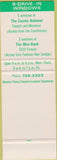 Matchbook Cover - St Louis County National Bank Clayton MO SAMPLE