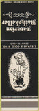 Matchbook Cover - Bavarian Rathskeller Denver CO SAMPLE