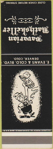 Matchbook Cover - Bavarian Rathskeller Denver CO SAMPLE