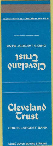 Matchbook Cover - Cleveland Trust OH Bank SAMPLE