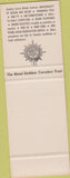 Matchbook Cover - Town House Motel Lowell MA SAMPLE