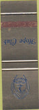 Matchbook Cover - Hope Club SAMPLE