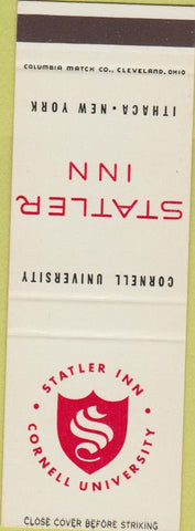 Matchbook Cover - Statler Inn Ithaca NY SAMPLE