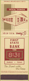 Matchbook Cover - First State Bank Dumas TX SAMPLE