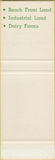 Matchbook Cover - Marquez Fuertes Real Estate Santurce Puerto Rico SAMPLE