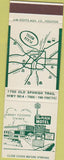 Matchbook Cover - The Plaza Motel Houston TX SAMPLE