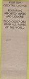 Matchbook Cover - Gotham Hollywood CA