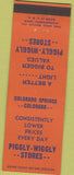 Matchbook Cover - Piggly Wiggly Grocery Store Colorado Springs CO