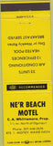 Matchbook Cover - Ne'r Beach Motel Ogunquit ME
