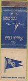 Matchbook Cover - The Beach Club Santa Monica CA WORN