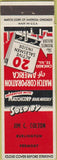 Matchbook Cover - Match Corp Jim Colton Burlington VT
