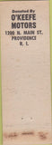 Matchbook Cover - Veterans Administration Hospital Providence RI Christmas