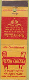 Matchbook Cover - Pickin Chicken fried chicken
