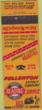 Matchbook Cover - Fullerton Supply Co Overlea MD coal