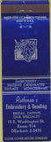 Matchbook Cover - Rothman's Embroidery Beading girlie
