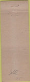 Matchbook Cover - Rothman's Embroidery Beading girlie
