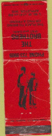 Matchbook Cover - The Brothers Appleton WI POOR