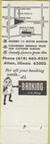 Matchbook Cover - Wedge Bank Alton IL