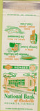 Matchbook Cover - National Bank of Rochelle IL WEAR