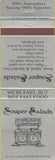 Matchbook Cover - Souper Salads Houston TX