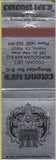 Matchbook Cover - Colonel Lee's Mongolian BBQ Milpitas CA