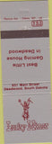 Matchbook Cover - Lucky Miner Deadwood SD