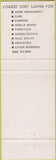 Matchbook Cover - Amarillo Federal Credit Union TX