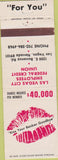 Matchbook Cover - Las Vegas City Employees Credit Union NV