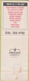 Matchbook Cover - Las Vegas City Employees Credit Union NV