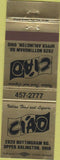 Matchbook Cover - Ciao Upper Arlington OH