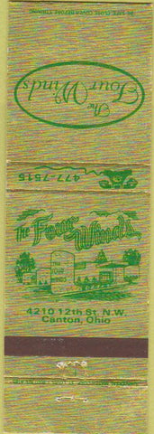 Matchbook Cover - The Four Winds Canton OH
