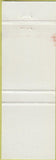 Matchbook Cover - Northbury Sudbury ON